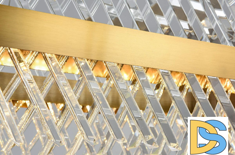 Подвесная люстра Lumina Deco Ringletti LDP 8016-800-PR MD