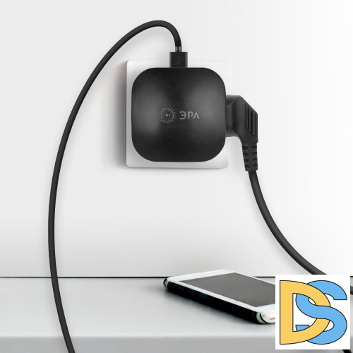 Разветвитель электрический Эра SP-3e-USB-BLACK Б0046364