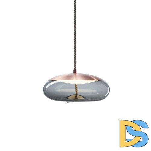 Подвесной светильник Delight Collection Knot 9966P/D copper/blue