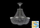 Люстра на штанге Bohemia Ivele Crystal 19283/H1/45IV Ni