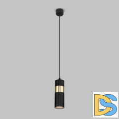 Подвесной светильник Eurosvet Viero 50096/1 черный/золото