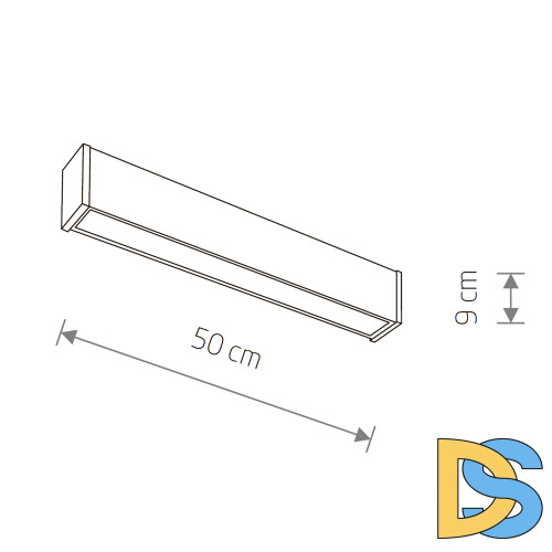 Уличный потолочный светильник Nowodvorski Outline Led S Black 11360