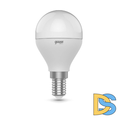 Лампа светодиодная диммируемая Gauss E14 7W 3000K-4000K-6500K груша матовая 1053147