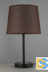 Настольная лампа Arti Lampadari Oggebio E 4.1.T3 BK