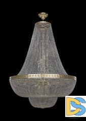 Люстра на штанге Bohemia Ivele Crystal 19091/H2/90IV G