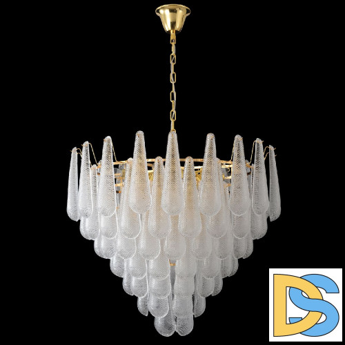 Подвесная люстра Crystal Lux FONTAIN SP18 GOLD