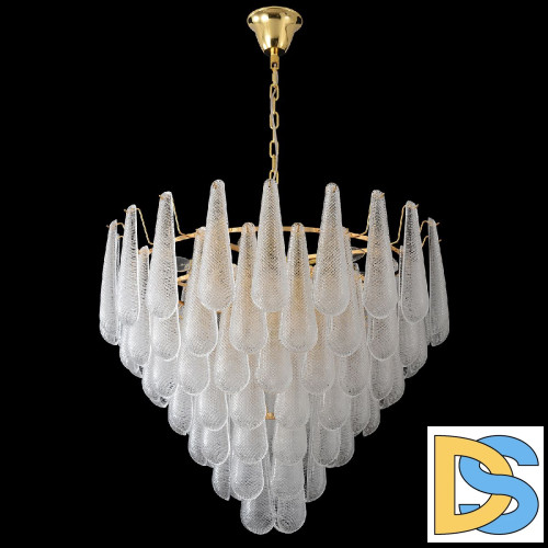 Подвесная люстра Crystal Lux FONTAIN SP18 GOLD