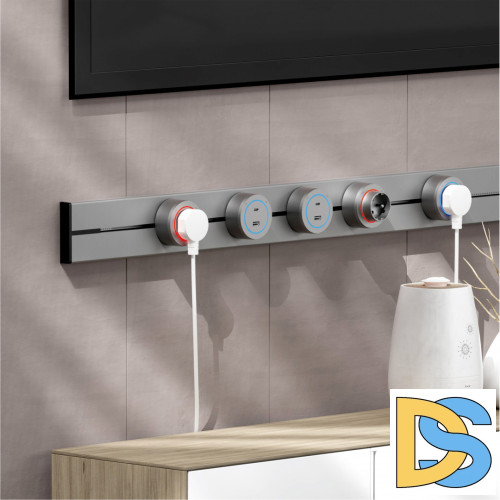 Трековая розетка Arte Milano Am-track-sockets-39 397952TS/ES Black