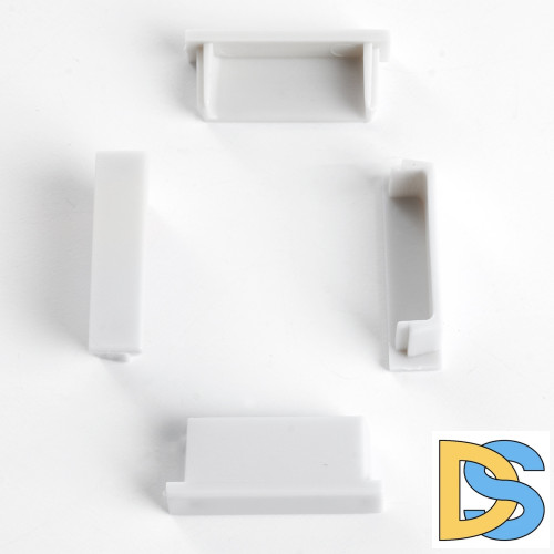 Заглушка без отверстия для профиля CAB252 (комплект 4шт) Feron LD384 48259