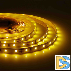 Светодиодная лента Apeyron 12В 3528 4,8Вт/м желтый 5м IP20 00-433