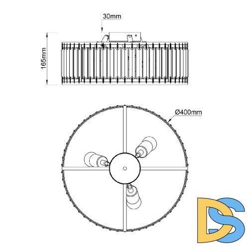Потолочный светильник Escada Unona 2116/3