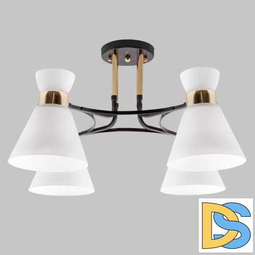 Потолочная люстра IMEX MD.5692-4-S-COFFEE+FGD