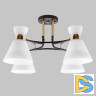 Потолочная люстра IMEX MD.5692-4-S-COFFEE+FGD