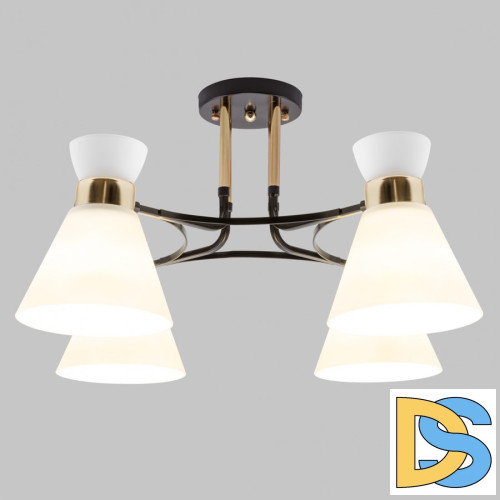 Потолочная люстра IMEX MD.5692-4-S-COFFEE+FGD