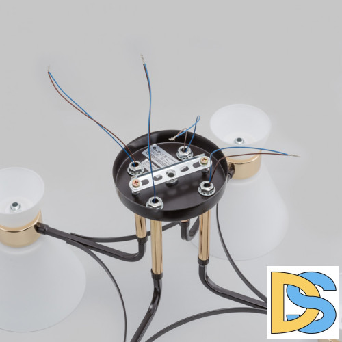 Потолочная люстра IMEX MD.5692-4-S-COFFEE+FGD