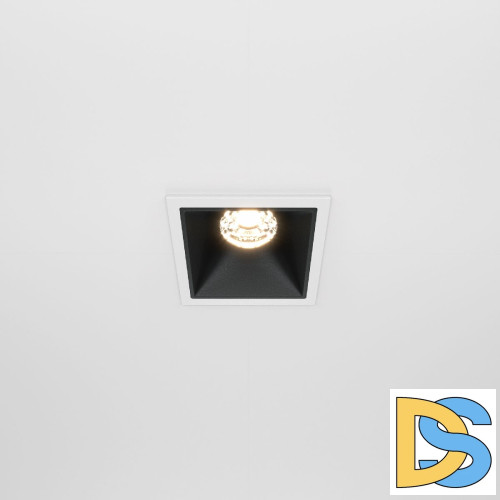 Встраиваемый светильник Maytoni Technical Alfa LED DL043-01-10W3K-SQ-WB