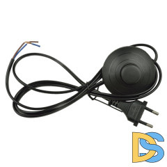 Шнур сетевой с вилкой и выключателем (UL-00004435) Uniel UCX-C20/02A-170 Black