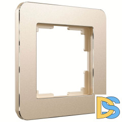 Рамка на 1 пост Werkel Platinum шампань 4690389184437 W0012611