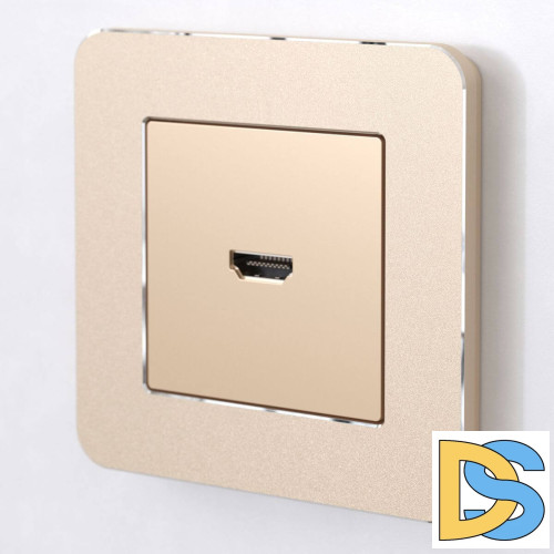 Рамка на 1 пост Werkel Platinum шампань 4690389184437 W0012611