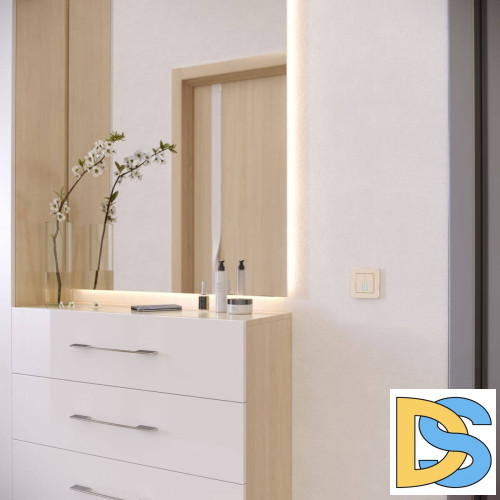 Рамка на 1 пост Werkel Platinum шампань 4690389184437 W0012611