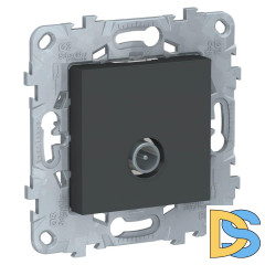 Розетка TV одиночная Schneider Electric Unica New NU546254