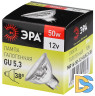 Лампа галогенная Эра GU5.3 50W 3000K GU5.3-MR16-50W-12V-CL C0027358