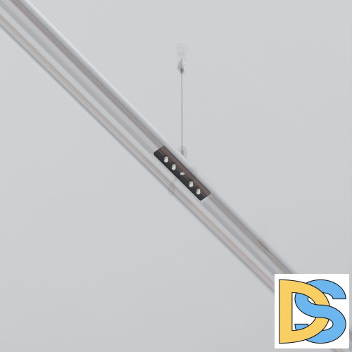 Коннектор прямой для шинопровода Maytoni Exility TRAM034CI-R-41B