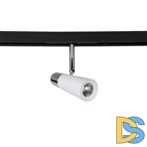 Трековый светодиодный светильник для магнитного шинопровода Crystal Lux Space CLT 0.33 006 12W WH-CH 4000K