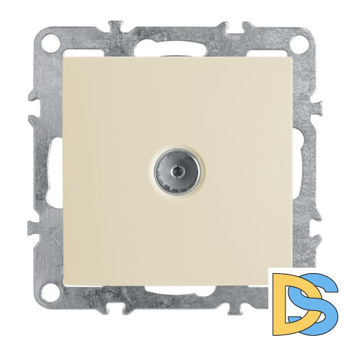 Розетка телевизионная Stekker Эрна слоновая кость PST00-9108-02 39326