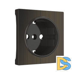 Накладка для розетки IP20 Werkel (бронзовый) W1179012