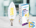 Светодиодная лампа Ambrella Light Filament C35 E14 6W 4200K 202124