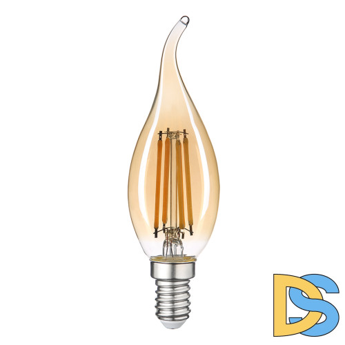 Филаментная светодиодная лампа General GLDEN-CWS-10-230-E14-2700 661422