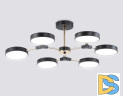 Люстра на штанге Ambrella Light Linetech Comfort FL516334