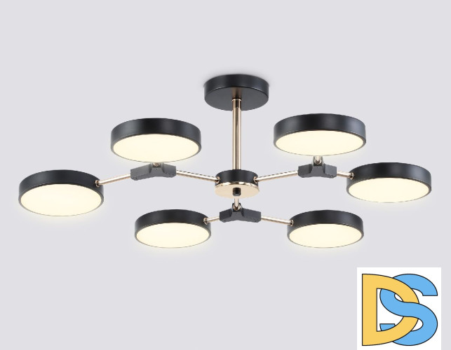Люстра на штанге Ambrella Light Linetech Comfort FL516334