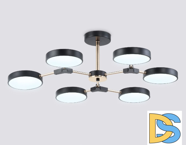 Люстра на штанге Ambrella Light Linetech Comfort FL516334