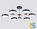 Люстра на штанге Ambrella Light Linetech Comfort FL516334