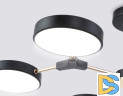 Люстра на штанге Ambrella Light Linetech Comfort FL516334