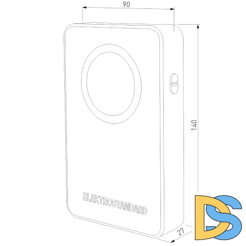 Дверной звонок Elektrostandard DBQ27 4690389175619
