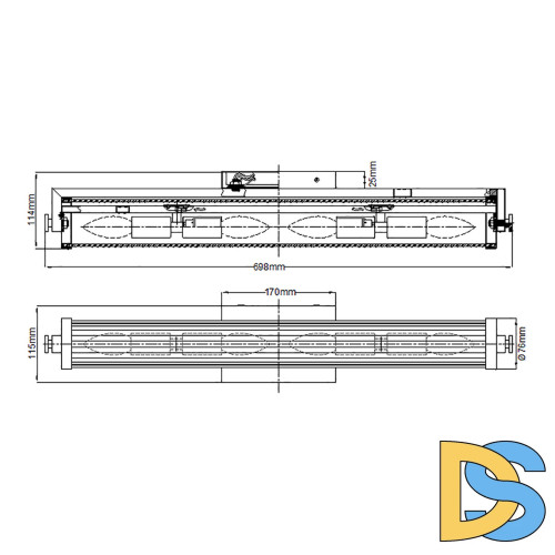 Подсветка для зеркала Kichler Azores QN-AZORES4-NBR