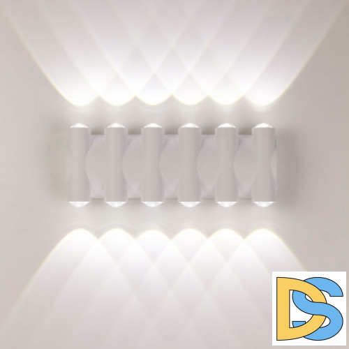 Фасадный светильник AM Group AM359-12X1W WH 4000K