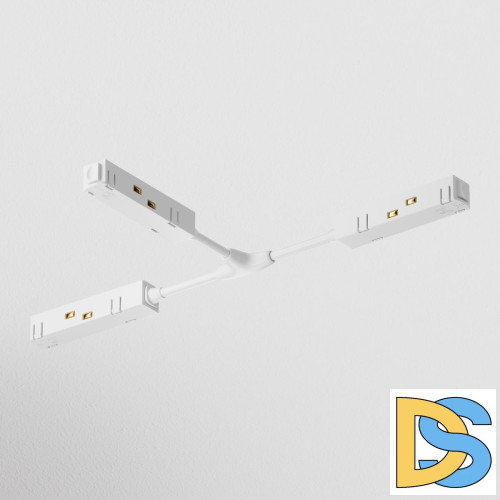T-образный коннектор питания для магнитного шинопровода Maytoni Technical Magnetic track system Gravity TRA004CWT-22W