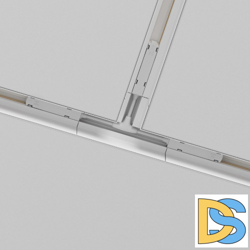 T-образный коннектор питания для магнитного шинопровода Maytoni Technical Magnetic track system Gravity TRA004CWT-22W
