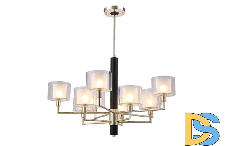 Люстра на штанге Crystal Lux MAESTRO SP-PL5+5 GOLD