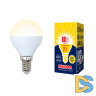 Лампа светодиодная (UL-00003820) Volpe E14 7W 3000K матовая LED-G45-7W/WW/E14/FR/NR
