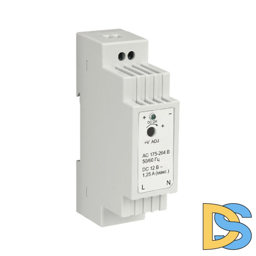 Блок питания Apeyron 15Вт DC12В 1.25А IP20 03-160