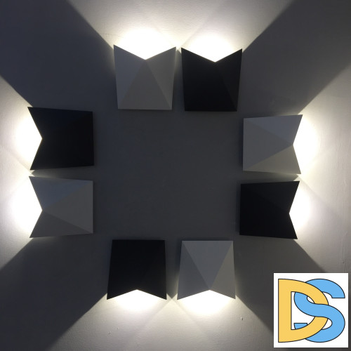 Уличный настенный светодиодный светильник Mantra Triax 6526