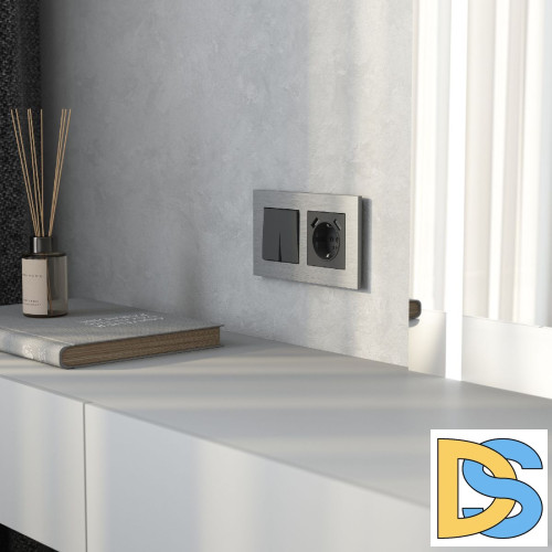 Рамка на 2 поста Werkel AluMax 4690389204036 W0023506 a066327