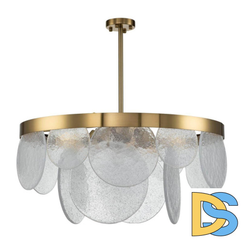 Люстра на штанге Indigo Bianco 12018/6R Brass V000012