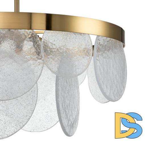 Люстра на штанге Indigo Bianco 12018/6R Brass V000012