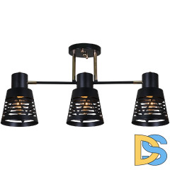 Потолочная люстра Reluce 06074-3.3-03 BK+FG